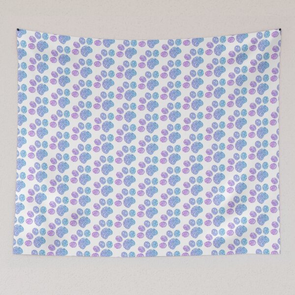 Item preview, Blue cat Paw Print designed and sold by mydoodlesateme.