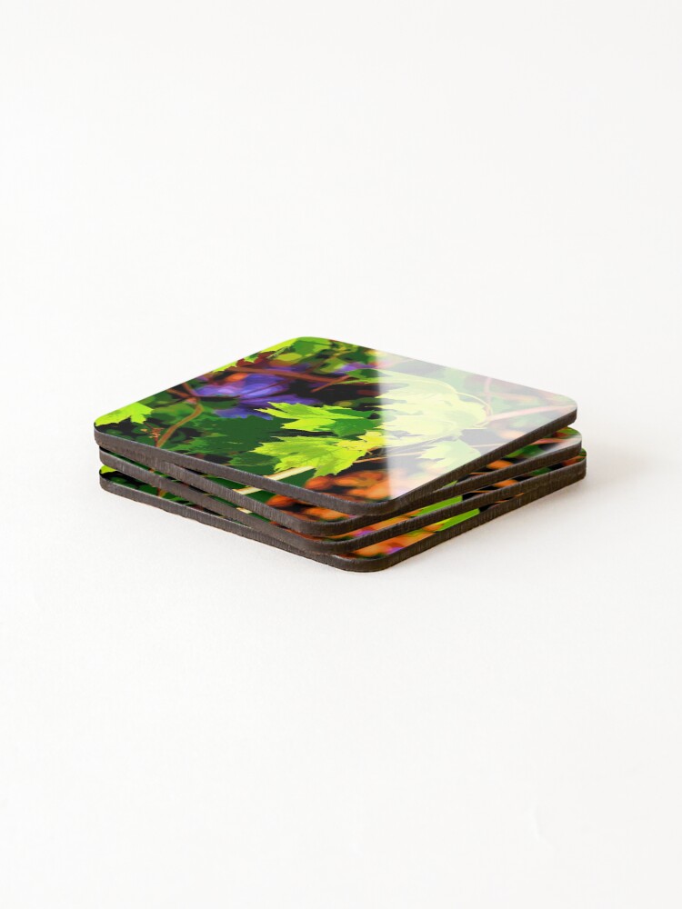 Thumbnail 4 of 5, Coasters (Set of 4), Springtime Maple Forest designed and sold by GildaAx.