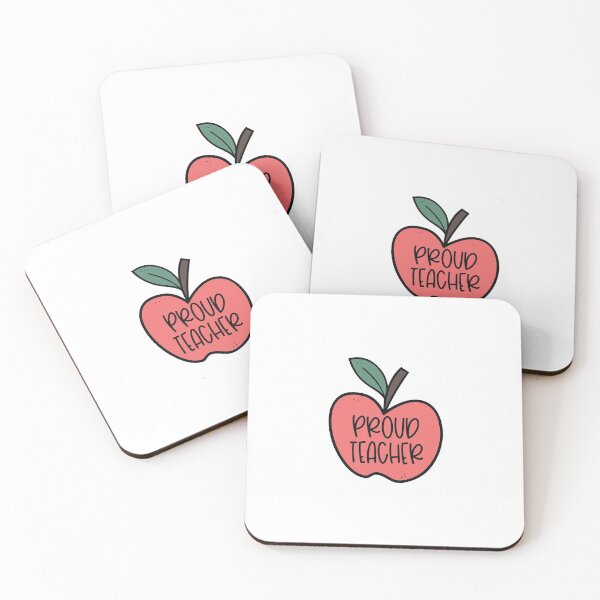 Item preview, Proud Teacher Apple designed and sold by The Sticker Desk.