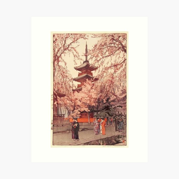 Aperçu de l'œuvre Estampe Japonaise - Hiroshi Yoshida créée et vendue par LegendOtk.