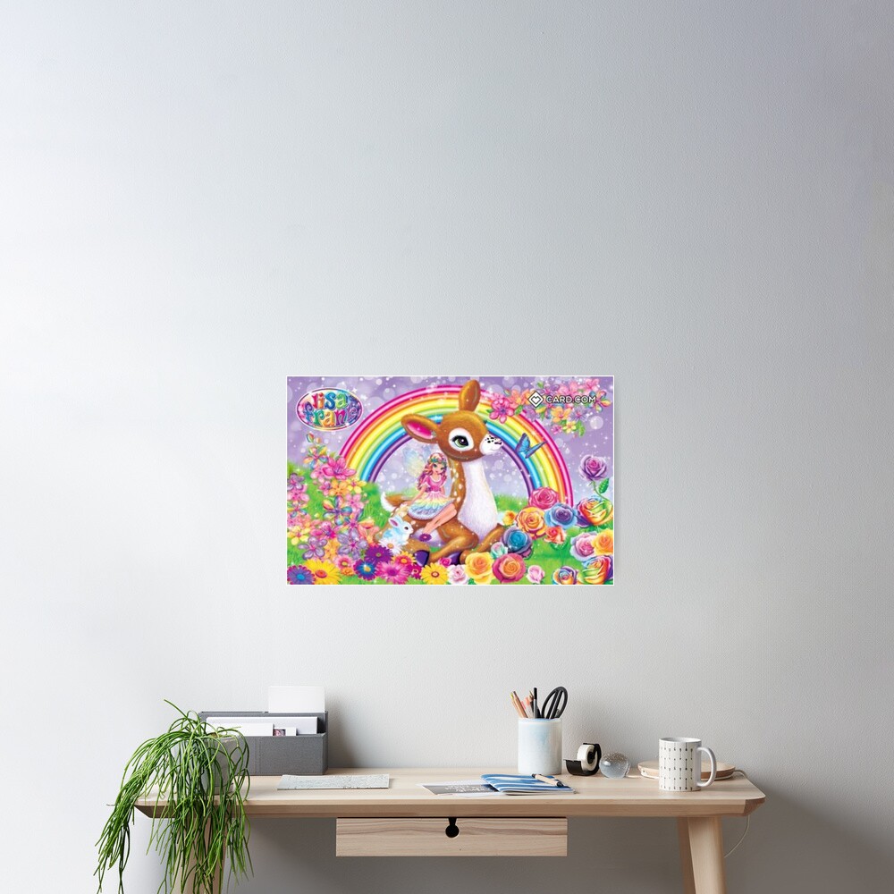 "y2k rainbow aesthetic" Poster by elinguinness | Redbubble