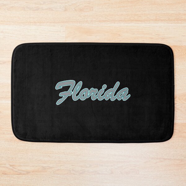 Item preview, Baseball Fan of Florida Silver Blue and White on Black designed and sold by gkillerb.