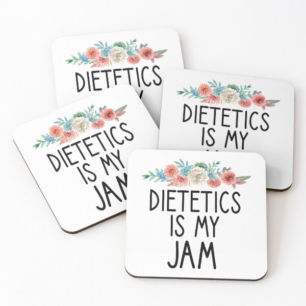 Item preview, Dietetics Is My Jam : Dietitian , Nutrition , Funny Nutrition Saying, Nutritionist, Nutrition Student,Gift For Her ,floral style idea design designed and sold by Chamssou.