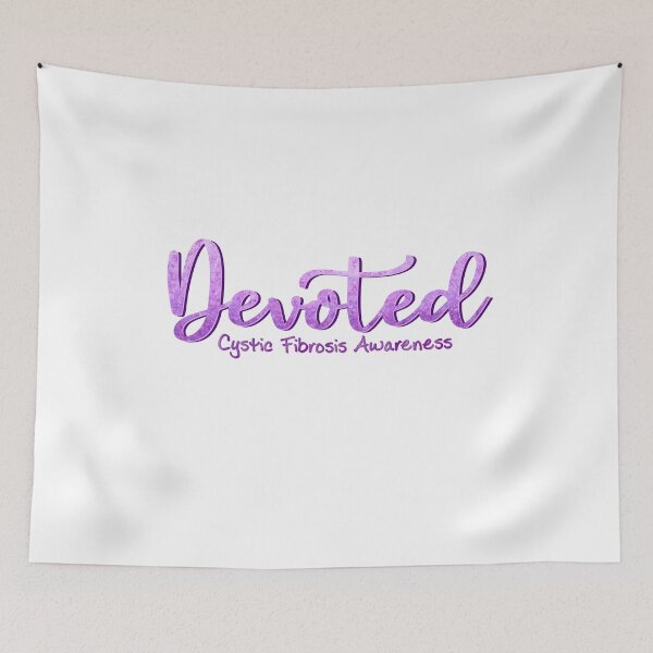 Item preview, Devoted Cystic Fibrosis Awareness designed and sold by Elle  Hazlett.