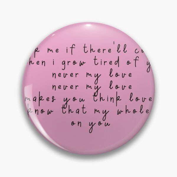 Item preview, never my love (color) designed and sold by keiland6.