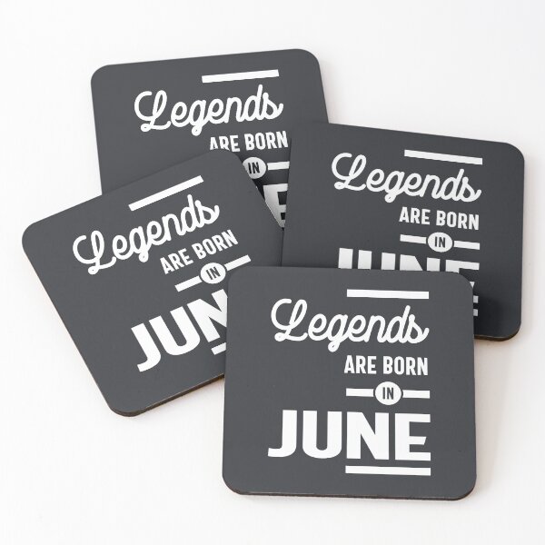 Item preview, June Birthday Gift Legends Are Born In June designed and sold by cidolopez.