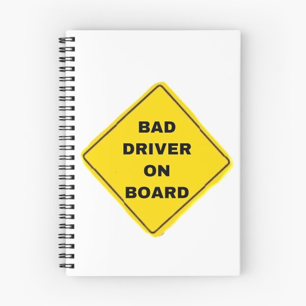 Item preview, Bad driver on board designed and sold by lost-artist.