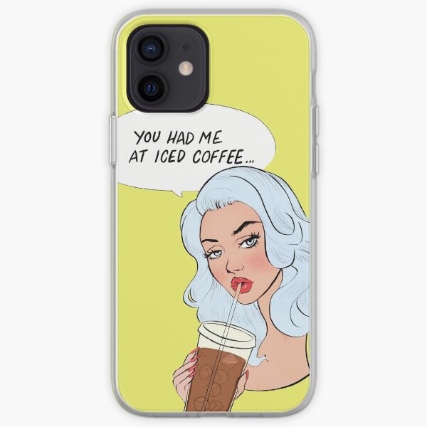 You Had Me Iced Coffee iPhone Soft Case