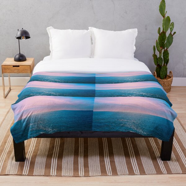 Item preview, Pink Sky and Mellow Sea designed and sold by Wanderlora.