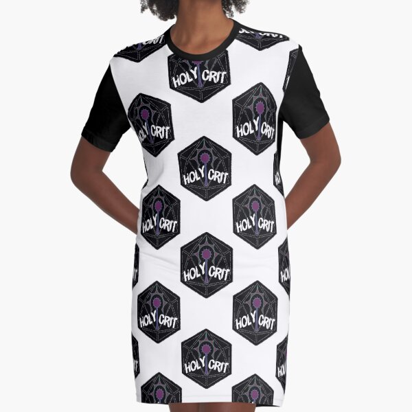 Holy Crit! Graphic T-Shirt Dress