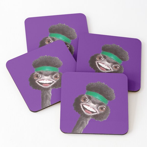 Item preview, Cute Ostrich With Afro Hair designed and sold by Andreja's shop.