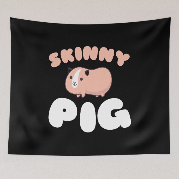 Item preview, Skinny Pig Guinea Pig Cute designed and sold by MooonTees.