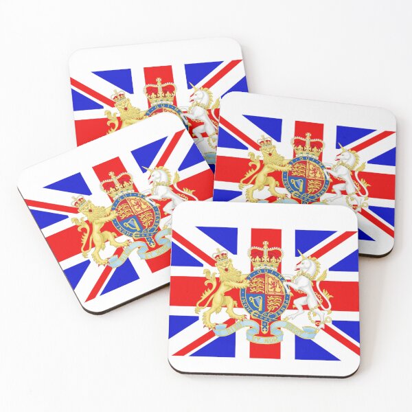 Item preview, UK coat of arms flag designed and sold by AidanMDesigns.