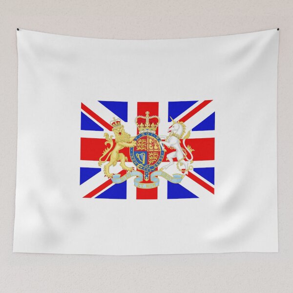 Item preview, UK coat of arms flag designed and sold by AidanMDesigns.