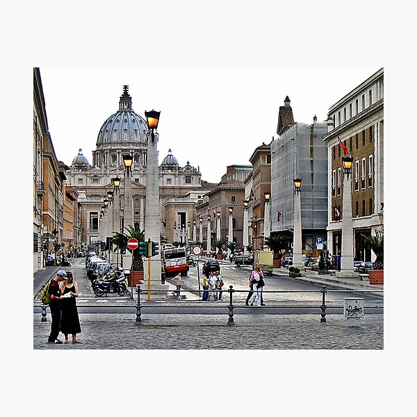 Artikelvorschau, Basilika St. Peter / Rome entworfen und verkauft von Ingrid Stiehler.