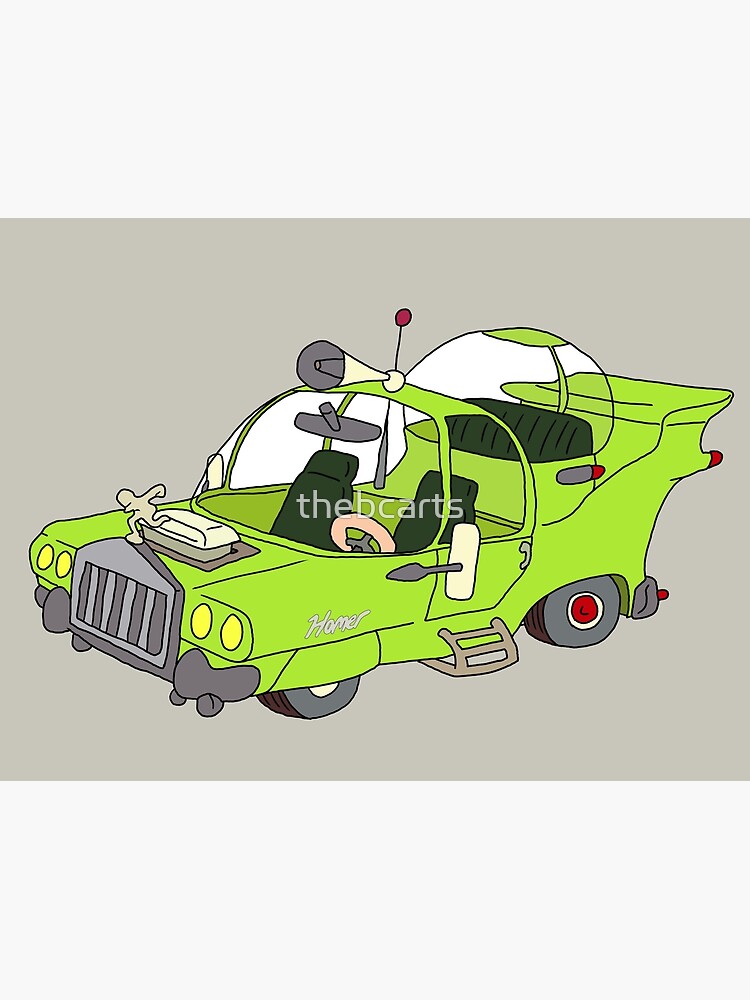 "The Simpsons ‘The Homer’ Car" Poster for Sale by thebcarts Redbubble