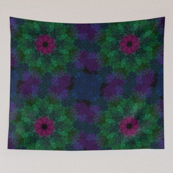 Item preview, S mandala designed and sold by rainbowstencil.
