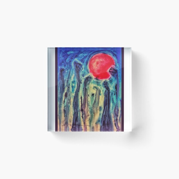 Item preview, Seekers Under Blood Red Moon designed and sold by artbyRJWilliams.