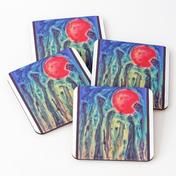 Item preview, Seekers Under Blood Red Moon designed and sold by artbyRJWilliams.