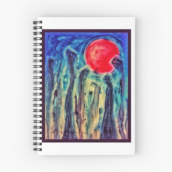 Item preview, Seekers Under Blood Red Moon designed and sold by artbyRJWilliams.