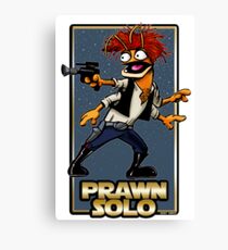 Prawn Solo Canvas Print