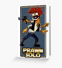 Prawn Solo Greeting Card