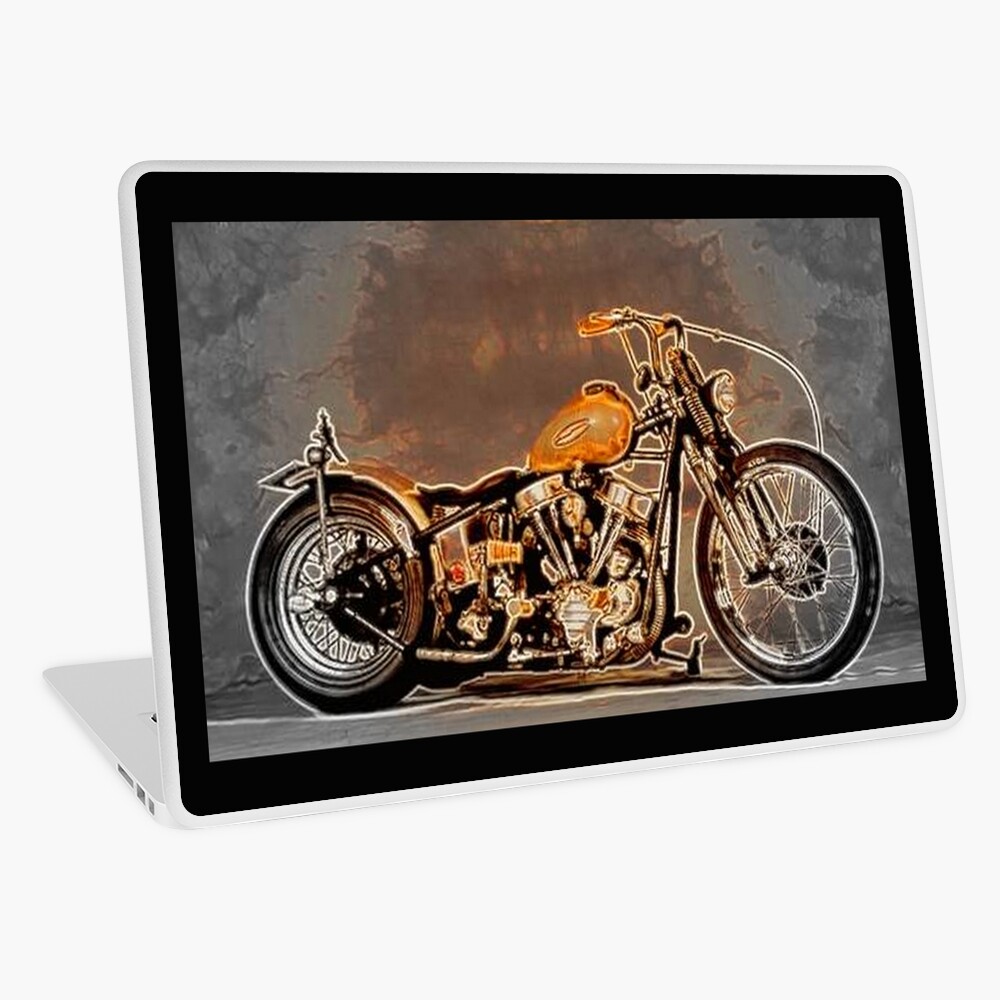 HARLEY PANHEAD Laptop Skin