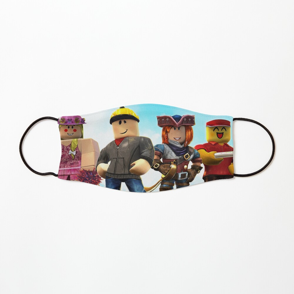 Roblox Merch Mask By Emmetc123 Redbubble - roblox police duty belt