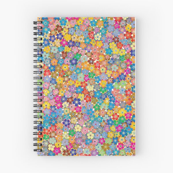 Item preview, Colorful flowers pattern | Bright colors stylish pattern designed and sold by 2AcesDesign.