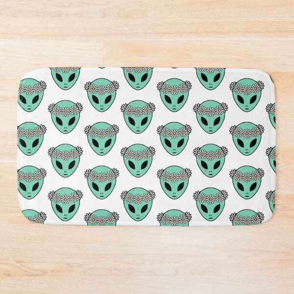 Item preview, Flower Child Alien Cartoon w/ White Background  designed and sold by AlwaysGrowing.