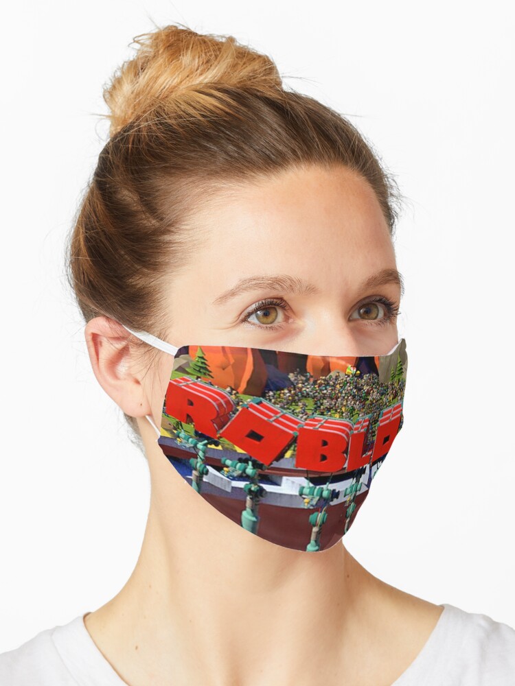 Roblox Merch Mask By Emmetc123 Redbubble - roblox unknown face