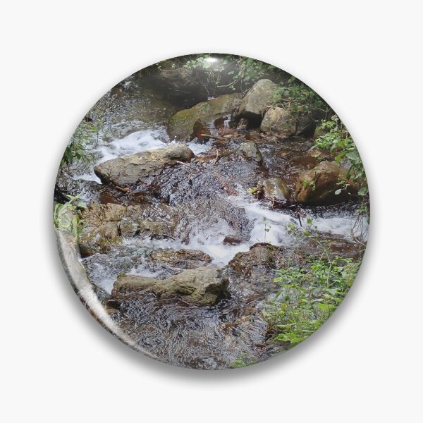 Item preview, Creek flowing through woods. designed and sold by Allen Penton.