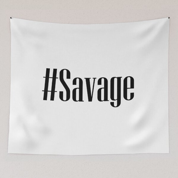 Item preview, Savage Hashtag designed and sold by babydollchic.