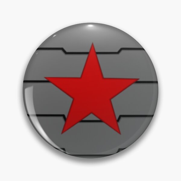 Item preview, The Winter Soldier Logo Sticker designed and sold by mariasaesthetic.