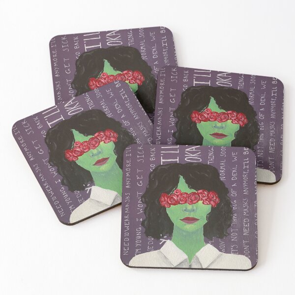 Item preview, Response to COVID: Rose Tinted Glasses designed and sold by KatsCantDraw.