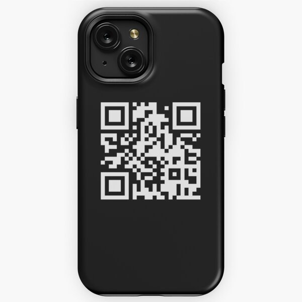 Rick Roll Your Friends! QR code that links to Rick Astley's “Never Gonna  Give You Up”  music video iPad Case & Skin for Sale by ApexFibers