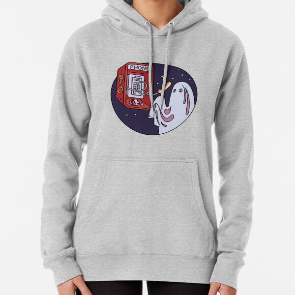 Ghost and pay phone Pullover Hoodie