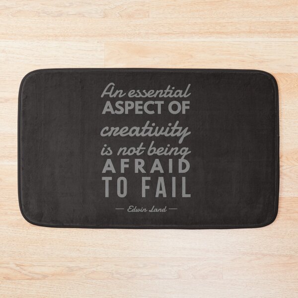 Item preview, Don't be afraid to fail to be creative designed and sold by PaperDreamPod.
