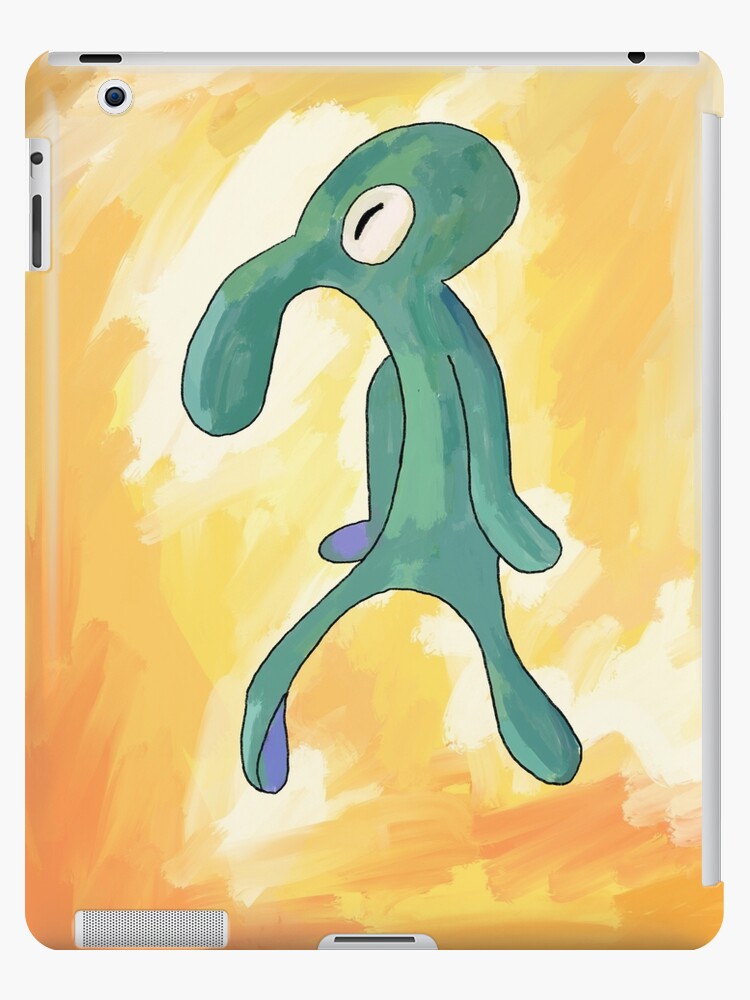 Bold and Brash Squidward painting Spongebob