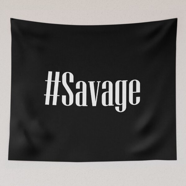 Item preview, Savage Hashtag designed and sold by babydollchic.