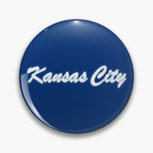 Item preview, Baseball Fan of Kansas City White and Light Blue on Blue designed and sold by gkillerb.
