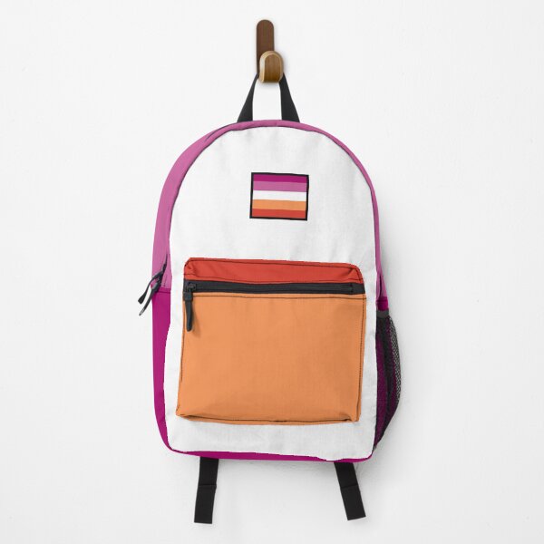 Item preview, Lesbian Pride Flag Color Block designed and sold by AfterJune.