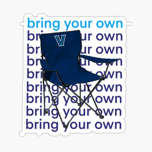 Bringen Sie Ihren eigenen tragbaren Stuhl Nova Sticker