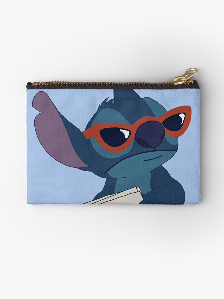 Stitch with red glasses Sticker by addiesunflower