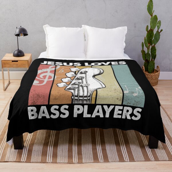Item preview, Jesus Loves Bass Players Vintage designed and sold by dreamy11.