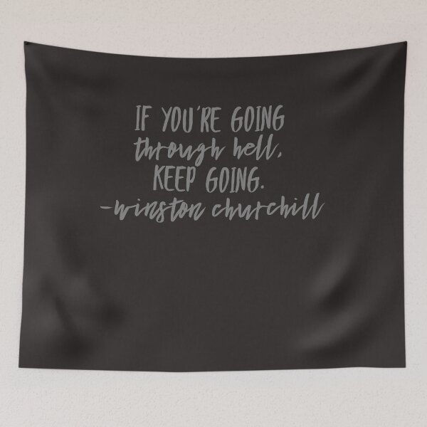 Item preview, Keep on going, don't mind hell designed and sold by PaperDreamPod.