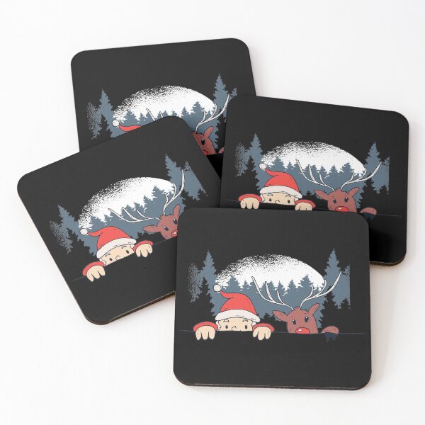 Item preview, Santa Claus Reindeer Xmas Design designed and sold by DavinciStore21.