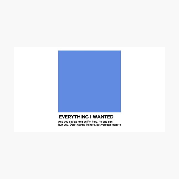 Item preview, Everything I wanted-Pantone Swatch 1.0 designed and sold by Mywaytothehigh.