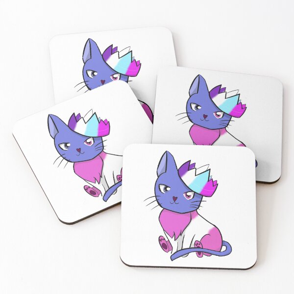 Item preview, Transgender Multisexaul Pride Cat designed and sold by LunarDoodles.