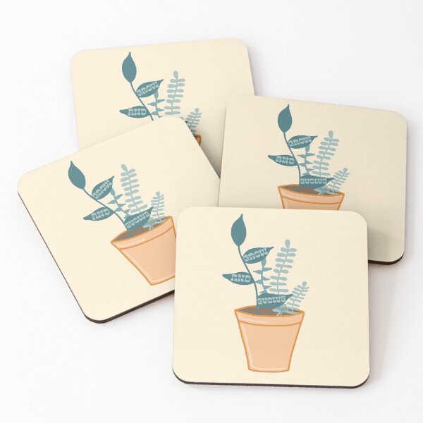 Item preview, house plant and quote  designed and sold by Jaz-ai.
